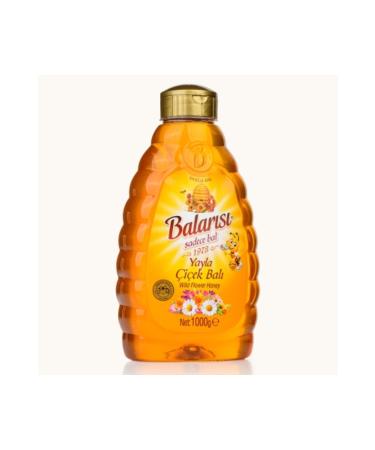 BALARISI Honeybee Natural Flower Honey 1000 gr Practical Cover - Buy Online on GoSupps.com