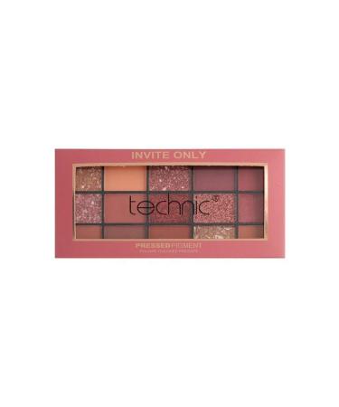 Technic Invite Only Pressed Pigment Palette 15-Piece Eyeshadow Palette - Buy Online on GoSupps.com