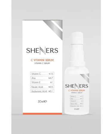 Sheners Brightening Skin Tone Equalizing and Renewing Vitamin C Serum 30 ml - Buy Online on GoSupps.com