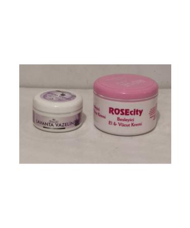 rosecity Rose City Lavender Vaseline 75 ml Alana Rose City Rose Cream 300 ml