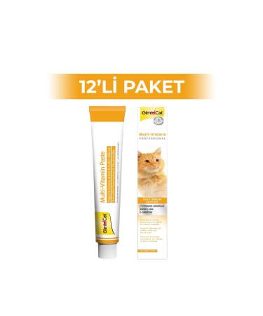 Gimcat Multivitamin Paste Cat Paste 20 gr 12 Pieces