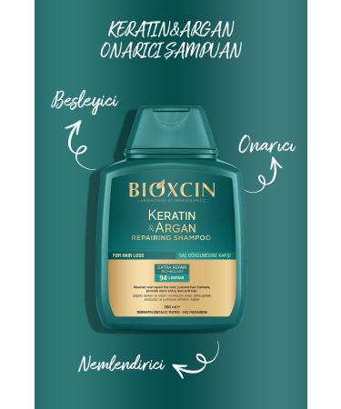 Bioxcin Keratin & Argan Repair Care Shampoo 300 ml Buy 3 Pay 2 - Damaged and Sensitive Hair - Buy Online on GoSupps.com