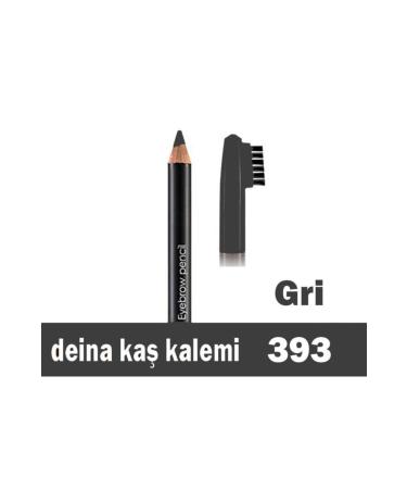 Deina Eyebrow Pencil 393 Grey Waterproof Non-Smudge Eyebrow Pencil Eyeliner