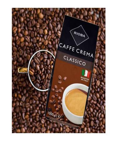 Rioba R oba Caffe Crema Classico Bean Coffee 1 kg