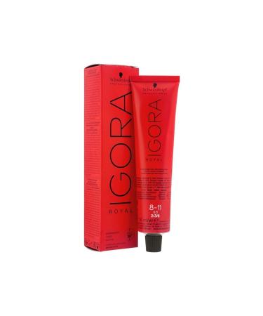 Igora Original New Product Schwarzkopf Royal Hair Dye 8.11 Light Blonde Intense Ash 60ml - Buy Online on GoSupps.com