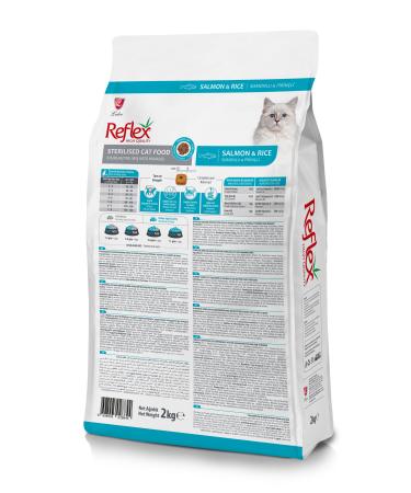 Reflex Sterilized Fish Cat Food 2 Kg - Buy Online on GoSupps.com