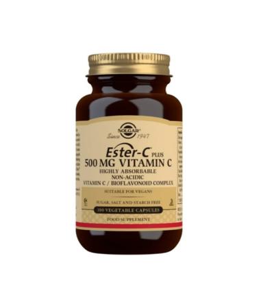 Solgar Ester-c Plus 500 Mg 100 Capsules