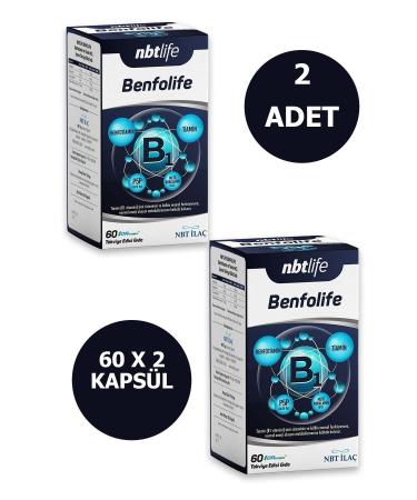 Nbt la Nbt Life Benfolife 60 Capsules X 2 PCS
