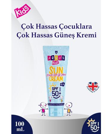 Aquas Kids Spf 50 Sun Cream Children's Sun Cream