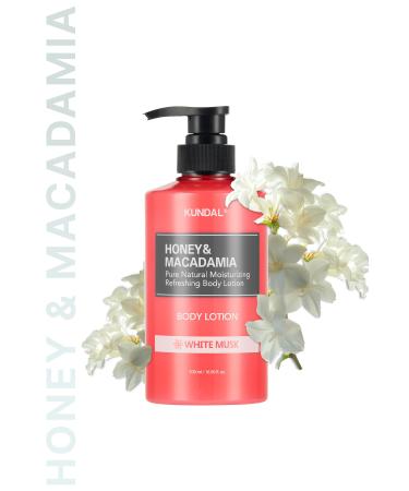 Kundal Moisturizing and Nourishing Body Lotion Kundal Honey & Macadamia Pure Body Lotion 500ml (White Musk)