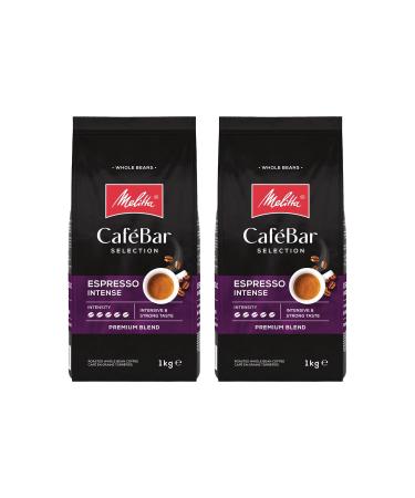 Melitta Cafebar Selection Espresso Intense Bean Coffee 2x1000gr Set of 2 No.5