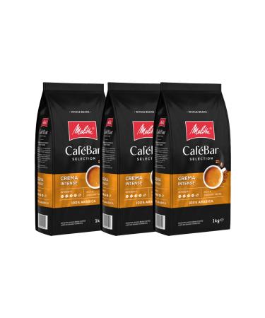 Melitta Cafebar Selection Crema Intense Bean Coffee 3x1000gr Set of 3 No.4