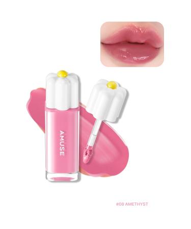 Amuse Dew Tint - Natural Shine and Moisture Fruity Lip Tint 4g #08 AME-THYST