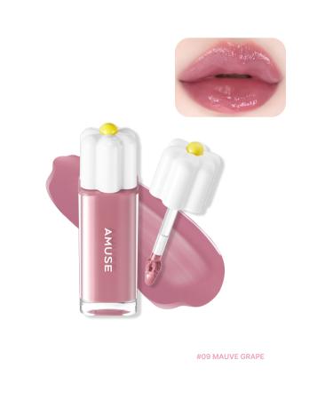 Amuse Dew Tint - Natural Shine and Moisture Fruity Lip Tint 4g #09 MAUVE GRAPE