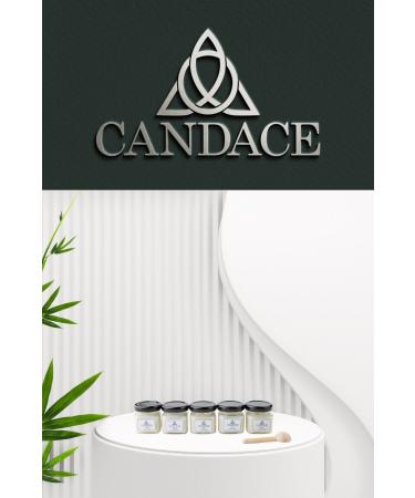 Candace 5-Piece Natural Cream Candle Mini Set (35GR X 5) - Buy Online on GoSupps.com