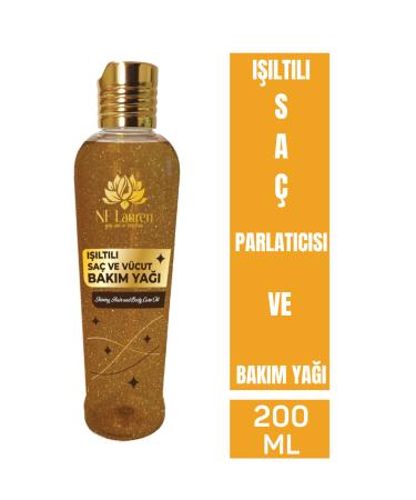 NF LAUREN Shining Hair Shine and Care Oil 200 ml - Buy Online on GoSupps.com