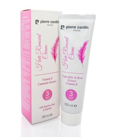 Pierre Cardin Chamomile Extract Vitamin E 3 Minute Effective Hair Removal Cream 100 ml 8680570258005 - Buy Online on GoSupps.com