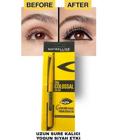 Maksimen Maybelline Eye Pencil Colossal Kajal - Buy Online on GoSupps.com