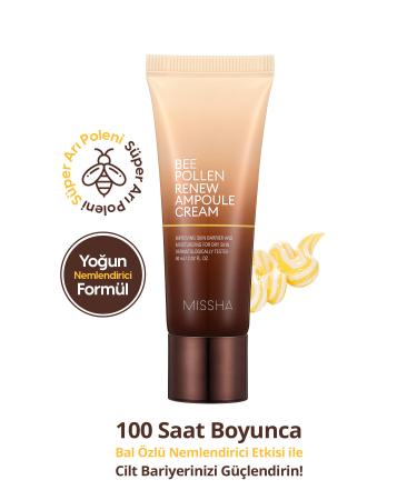 Missha Bee Pollen Renew Ampoule Cream for Dry and Lifeless Skin Missha Bee Pollen Renew Ampoule Cream
