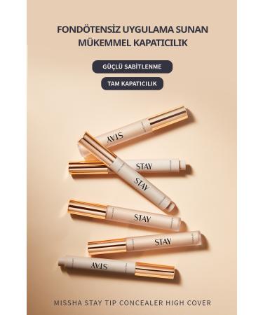 Missha Fine Textured Smooth Appearance Concealer Stay Tip Concealer High Cover 21N(Vanilla) - Buy Online on GoSupps.com