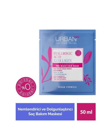 URBANCODE Hyaluronic Acid & Collagen Pre-Shower Hair Care Mask Helping Healthy Growth - 50ml - Buy Online on GoSupps.com