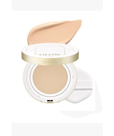 Missha Anti-Aging Glass Skin Cushion SPF 37+++ Glow Cushion Light (No.23 Sand)