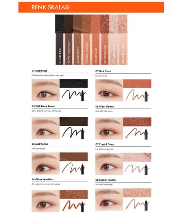 Missha 30 Hour Long-Lasting Non-Smudge Sharpener Gel Eye Pencil Eye Pencil Well Done (coral - Buy Online on GoSupps.com