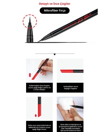 CLIO Sponge-Tipped Waterproof Pencil Eyeliner Clio Superproof Pen Liner Kill Brown (04 Maroon Brown) - Buy Online on GoSupps.com