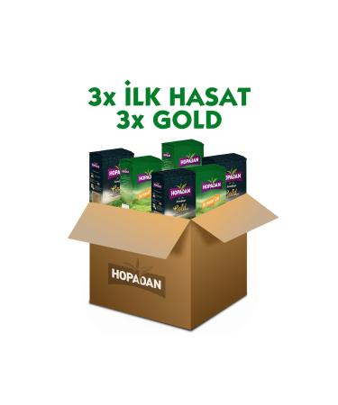 Hopadan Tea Legendary Double Family Pack (3 First Harvest 3 Gold)