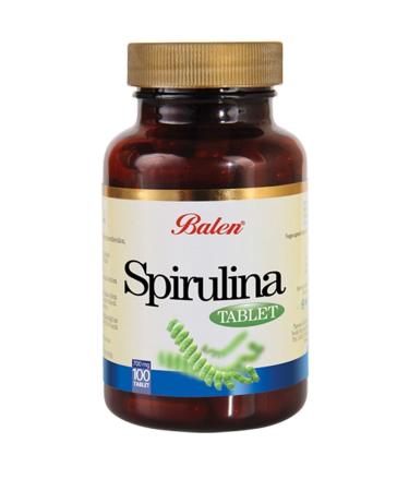 Balen Spirulina (algae Pill) Tablet 100 Tablets 740mg