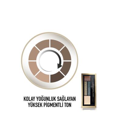 Max Factor 4-Piece Eyeshadow Palette - Smokey Eye Drama Kit 05 Magnet Jades 4084500605602 - Buy Online on GoSupps.com