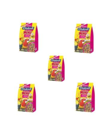 Vitakraft 5 Pieces Vitakraft Menu Parakeet Food 1000 gr Skt: 05/2025