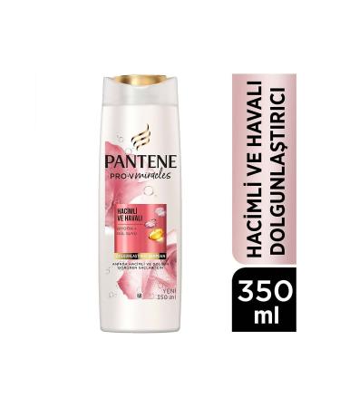 Pantene Shampoo Pro-V Voluminous and Airy Silicone-Free Shampoo 350 ml