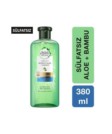 Herbal Essences Aloe Power Bamboo Sulfate Free Shampoo 380 ml
