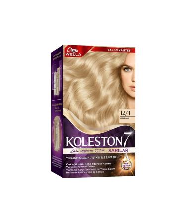 Wella Koleston Supreme Kit Hair Dye 12/1 Ash Blonde - Buy Online on GoSupps.com