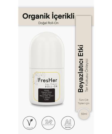 The fresher Anti-sweat Odor Whitening & Non-Staining Natural Roll-on 50 ml
