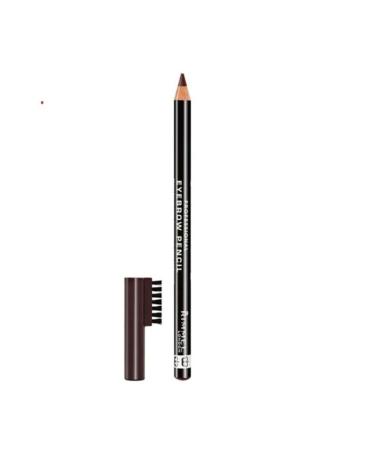 Rimmel London Eyebrow Pencil - Professional Eyebrow Pencil Dark Brown 5012874026708 - Buy Online on GoSupps.com