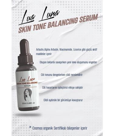 lua luna Skin Tone Balancing Serum 20 ml Arbutin Color Tone Balancing Serum