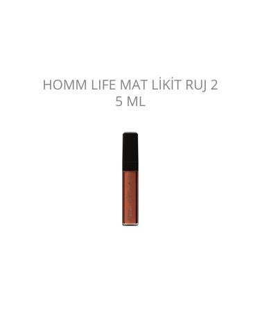 Homm Herbal HOMM LIFE MATTE LIQUID LIPSTICK 2 5 ML