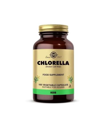 Solgar Chlorella 100 Capsules