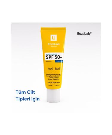 eczalab Sunprof Anti-Photoaging Fluid Cream SPF 50+ 50 ml Sun Cream