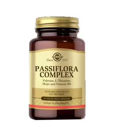Solgar Passiflora Complex 30 Capsules