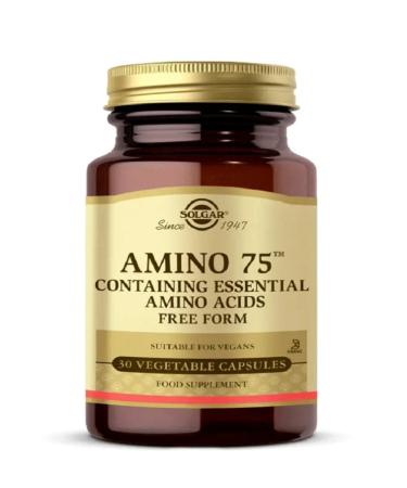 Solgar Amino 75 30 Capsules - Buy Online on GoSupps.com