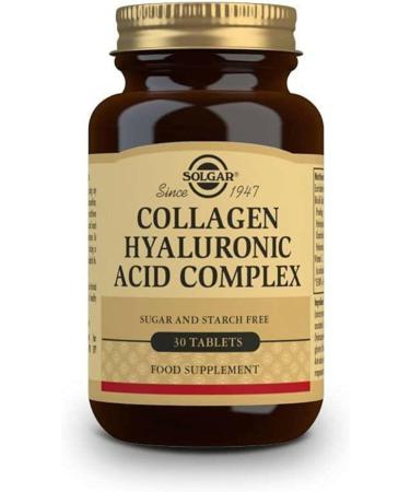 Solgar Hyaluronic Acid Collagen Complex 30 Tablets + Biotin 1000 Mcg 50 Capsules - Buy Online on GoSupps.com
