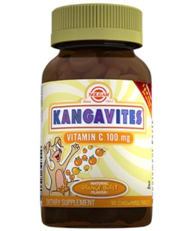Solgar Kangavites Vitamin C 100 mg 90 Tablets