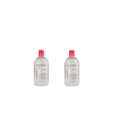 Bioderma Sensibio H2o Facial Cleanser for Sensitive Skin 500 ml - 2 Pieces 3401345935571X2X02 Gdeb nt_346