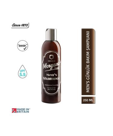 Morgan's Pomade Men's Shampoo - Men's Care Shampoo 250 ml - Buy Online on GoSupps.com