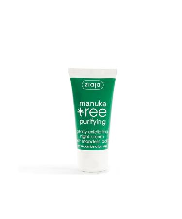 Ziaja Manuka 3% Mandelic Acid Micro-Peeling Brightening Night Cream 50 ml - Buy Online on GoSupps.com
