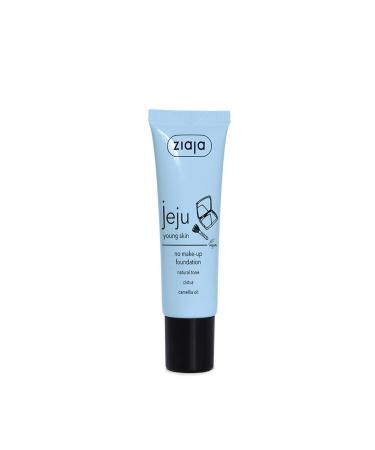 Ziaja Jeju Young Skin No Make-up Foundation Natural Tone 30ml - Buy Online on GoSupps.com