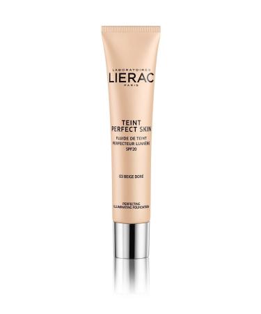 Lierac Te nt Perfect Golden Beige/3 Perfect Skin Texture Brightening Fluid Foundation - Buy Online on GoSupps.com
